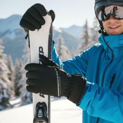 10. Meteor Hiemis XS Winterhandschuhe schwarz