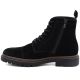 3. Herren-Ankle-Boots aus Leder, ungefüttert, Wildleder, schwarz, Big Star UU174221