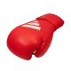 14. Adidas SPEED 175 Leder-Boxhandschuhe rot