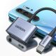 2. Ugreen USB Typ C (männlich) - USB Typ C PD QC (weiblich) + 3,5-mm-Miniklinke (weiblich) grau (CM231)