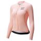Rockbros 15110012012 ROAD TO SKY Damen-Radtrikot, langärmlig, Größe L – pink