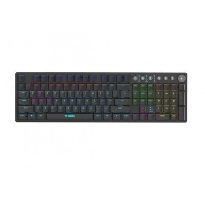 19. I-BOX AURORA K-6 RGB MECHANISCHE TASTATUR, ROTE SCHALTER, NIEDRIGES PROFIL GAMING