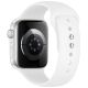 2. Tech-Protect Silikonarmband für Apple Watch 40 / 41 / 42 mm – Weiß