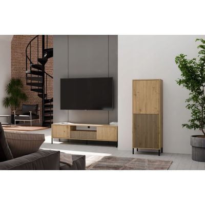 7. KAMARO 2DK SLIM/GLASS ART SHOWCASE KPL