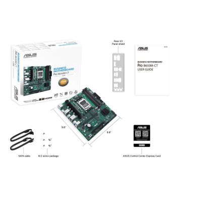 8. ASUS PRO B650M-CT-CSM AMD B650 Sockel AM5 Micro-ATX