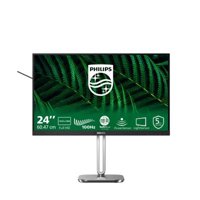 9. Philips 5000 Serie 24B2G5200/00 Computermonitor 60,5 cm (23,8") 1920 x 1080 px Full HD LCD Anthrazit