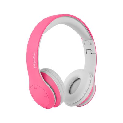 2. Kruger&Matz Street Kids kabellose On-Ear-Kopfhörer für Kinder, pink