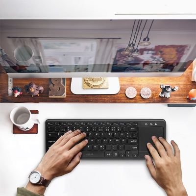 7. LogiLink ID0188 Tastatur Home RF kabellos QWERTZ Schwarz