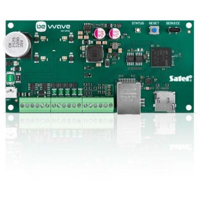 SATEL BE Wave Control-Bedienfeld des WIRE 128-Systems