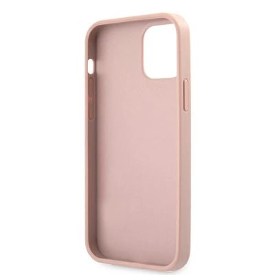 7. Guess GUHCP12LRSAVSRG iPhone 12 Pro Max 6,7" pink/pink Hardcase Saffiano Vintage Script