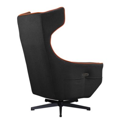 6. COUGAR CGR-MGS-ORB Gaming-Sofa mit gepolstertem Sitz, Schwarz