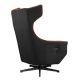 6. COUGAR CGR-MGS-ORB Gaming-Sofa mit gepolstertem Sitz, Schwarz