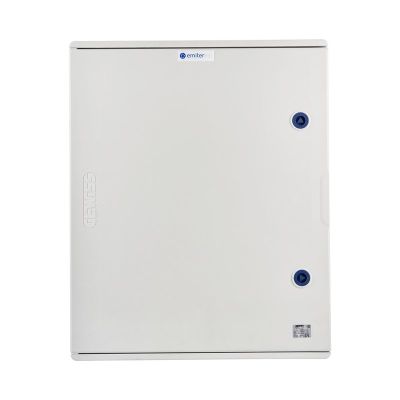 Hermetische IP66 EMITER-Wechselstrom-Anschlussverteileranlage mit Dehn-Wechselstrom-Überspannungsableiter Typ 1+2, 80 A 3F, FR 100 A, Phasensignal