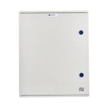 Hermetische IP66 EMITER-Wechselstrom-Anschlussverteileranlage mit Dehn-Wechselstrom-Überspannungsableiter Typ 1+2, 80 A 3F, FR 100 A, Phasensignal