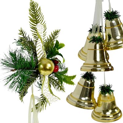 4. DEKORATIVES MITTELTEIL, GLOCKENLÄNGE 71 CM, CHAMPAGNER