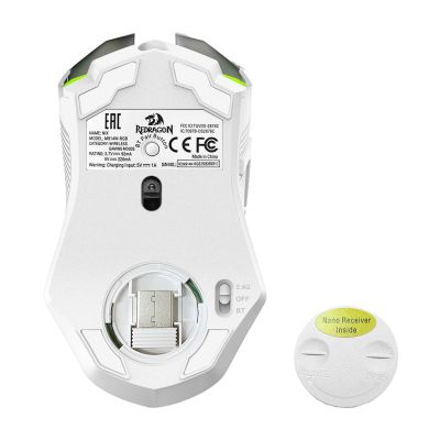 8. REDRAGON M914W-RGB NIX Maus RF Wireless + Bluetooth + USB Type-C