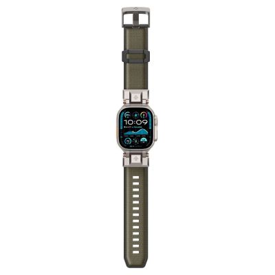 3. Spigen DuraPro Armor Strap für Apple Watch 44 / 45 / 46 / 49 mm - Grün