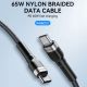 6. Wozinsky WNBCC2 USB-C / USB-C PD 65W Kabel 2 m - Schwarz
