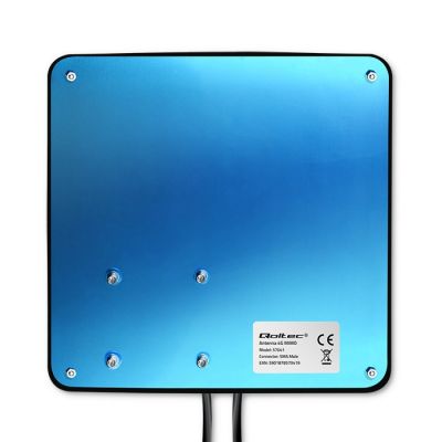 5. Qoltec Antenne 4G LTE Dual MIMO Booster 35dBi 50W 2xSMA Stecker (57041)