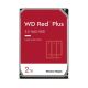 HDD WD Red Plus WD20EFPX (2 TB; 3,5"; 64 MB; 5400 U/min)