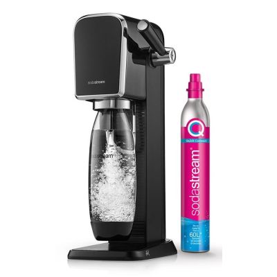 6. SodaStream ART Schwarz, Stahl