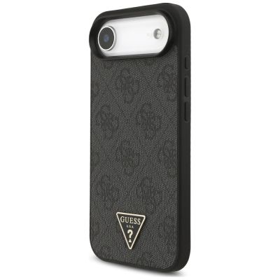 3. Guess 4G Strap Triangle Logo MagSafe Hülle für iPhone 17 Air - Schwarz