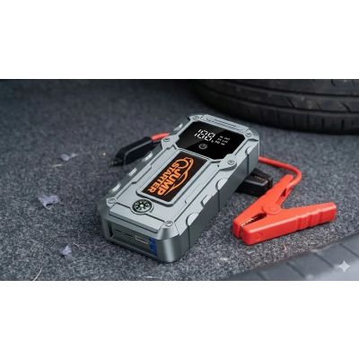 11. Extralink Jump 34 Starthilfegerät | Starthilfegerät für Autos | 3 LEDs, Taschenlampe, LCD-Display