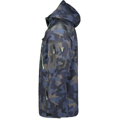 4. Herren-Softshelljacke in Marineblau Geographical Norway Techno (WU4549H-GN-NAVY-GREEN)