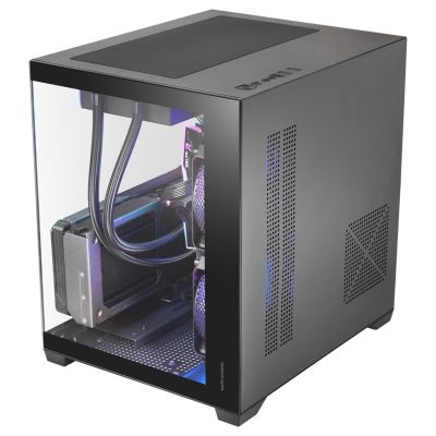 4. TACENS MARS MC-VIEW3 3xARGB USB-C mATX- Gehäuse