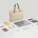 10. Tech-Protect Tragetasche für 15-16" Laptop - Beige