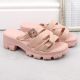 5. Zaxy duftende Flip-Flops mit Absatz in Nude W NN285044 INT2009B