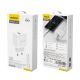 5. Dudao A20EU USB-A 18W Wandladegerät - weiß + USB-A - USB-C Kabel