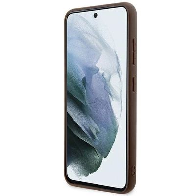 5. Guess 4G Stripe Collection Hülle für Samsung Galaxy S24+ - braun