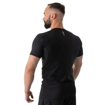 36. Rashguard Kurzarm schwarz BlackRS - S