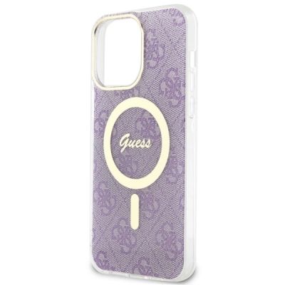 6. Guess GUHMP14XH4STU iPhone 14 Pro Max 6,7" lila/lila Hardcase 4G MagSafe