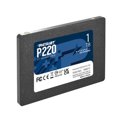 5. SSD PATRIOT P220 1TB SATA 2,5"