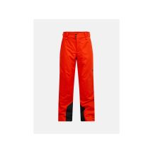 Herren-Skihose PEAK PERFORMANCE M, bordeauxrot, isoliert, schwarz