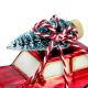 4. GEFORMTE GLAS-CHRISTBAUMKUGEL AUTO SASKA GIFT & DECOR
