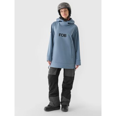 9. Softshell-Snowboardjacke für Damen mit 5000er Membran 4F 4FWAW24TSOFF289-32S