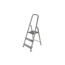 AWTOOLS freistehende Aluminiumleiter, 3 Stufen, 150 kg