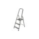 AWTOOLS freistehende Aluminiumleiter, 3 Stufen, 150 kg