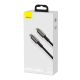 5. Baseus CATWJ-01 USB-C – USB-C PD QC-Kabel 100 W 5 A 1 m – schwarz