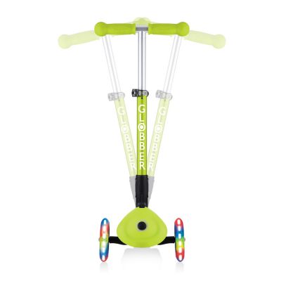 8. Globber Faltbarer 3-Rad-Scooter Lights Lime Green Jr 437-106