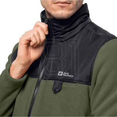 4. Jack Wolfskin Dna Grizzly Fleece FZ M Sweatshirt 1709982-4129 