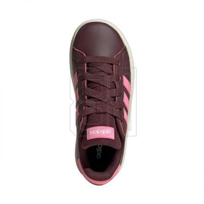 4. Adidas Grand Court 2.0 Lifestyle Tennis Lace-Up Jr JR5111 Schuhe