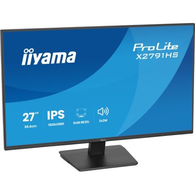 12. iiyama ProLite X2791HS-B1 Computermonitor 68,6 cm (27") 1920 x 1080 px Full HD LED Schwarz