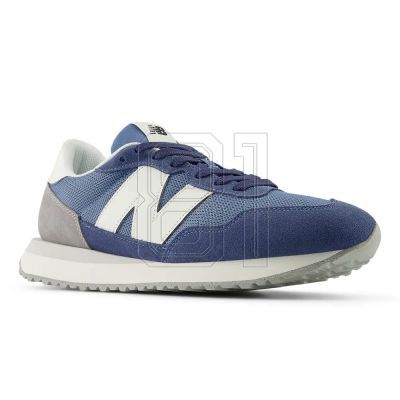 5. New Balance 237 Herren-Sneaker aus Wildleder, Blau (MS237LBW)