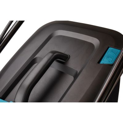 11. Makita DLM330RT Akku-Rasenmäher, Schiebemäher, Schwarz, Blau