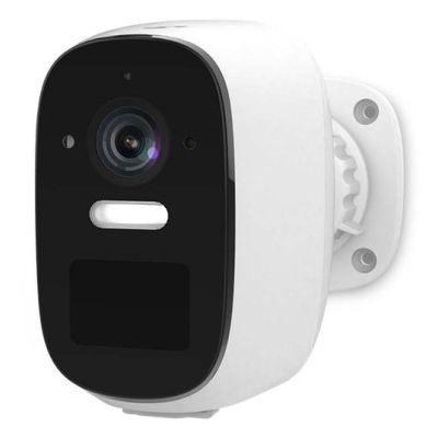 2. Nedis Smartlife WLAN-Außenkamera, IP66, Bewegungsmelder, Nachtsicht, Weiß