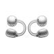 6. Huawei FreeClip 2 S Headset Kabelloses Open-Ear Bluetooth-Headset für Anrufe/Musik Silber